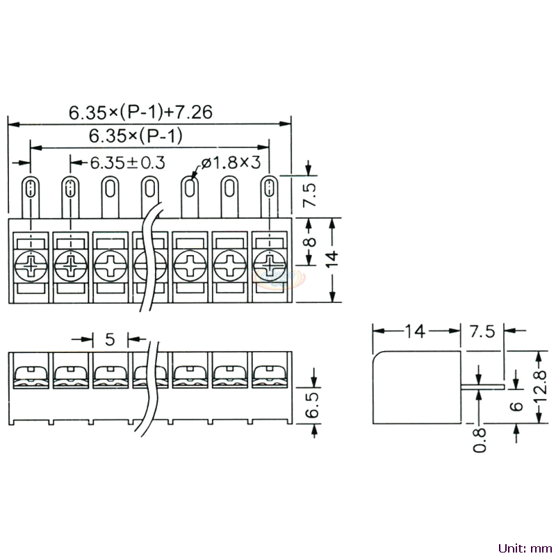 CBP140-03 Dimensional